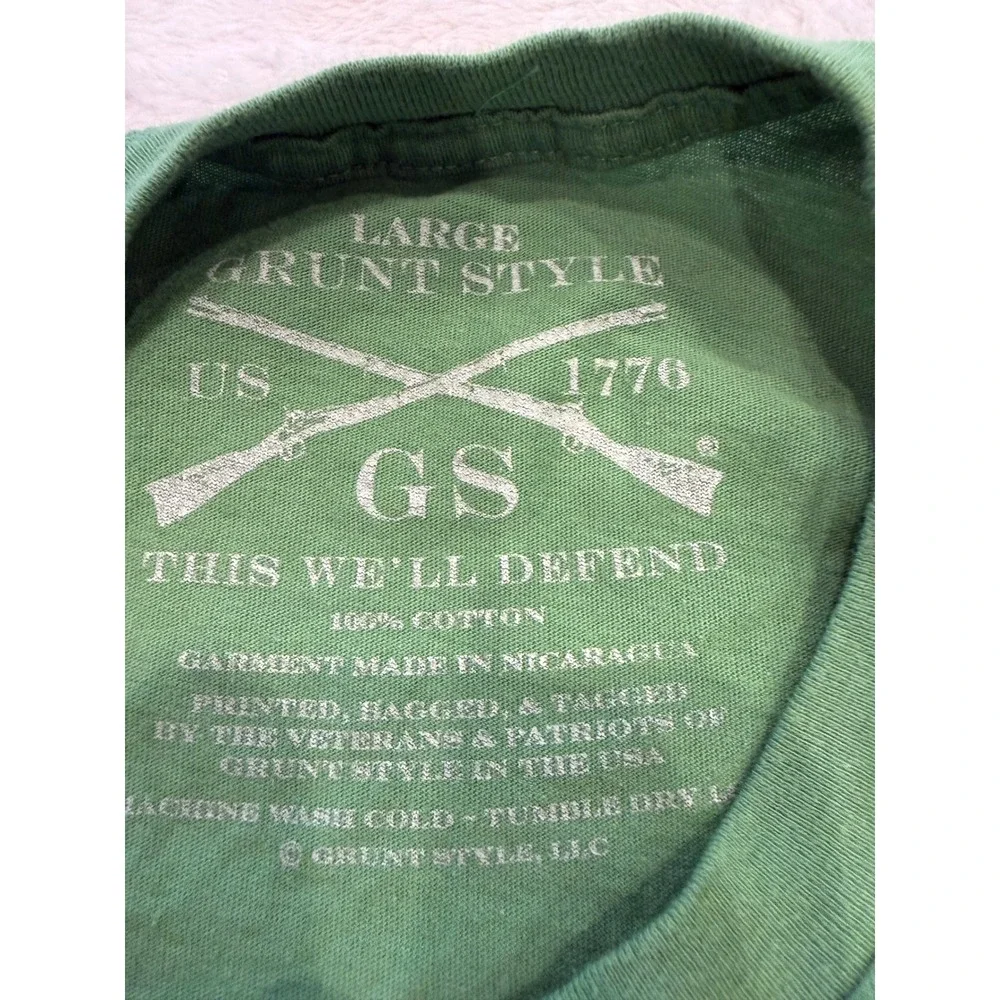 Grunt‎ Style Mens Lets Get Shammered St Patricks Day Graphic T-Shirt Green Large
